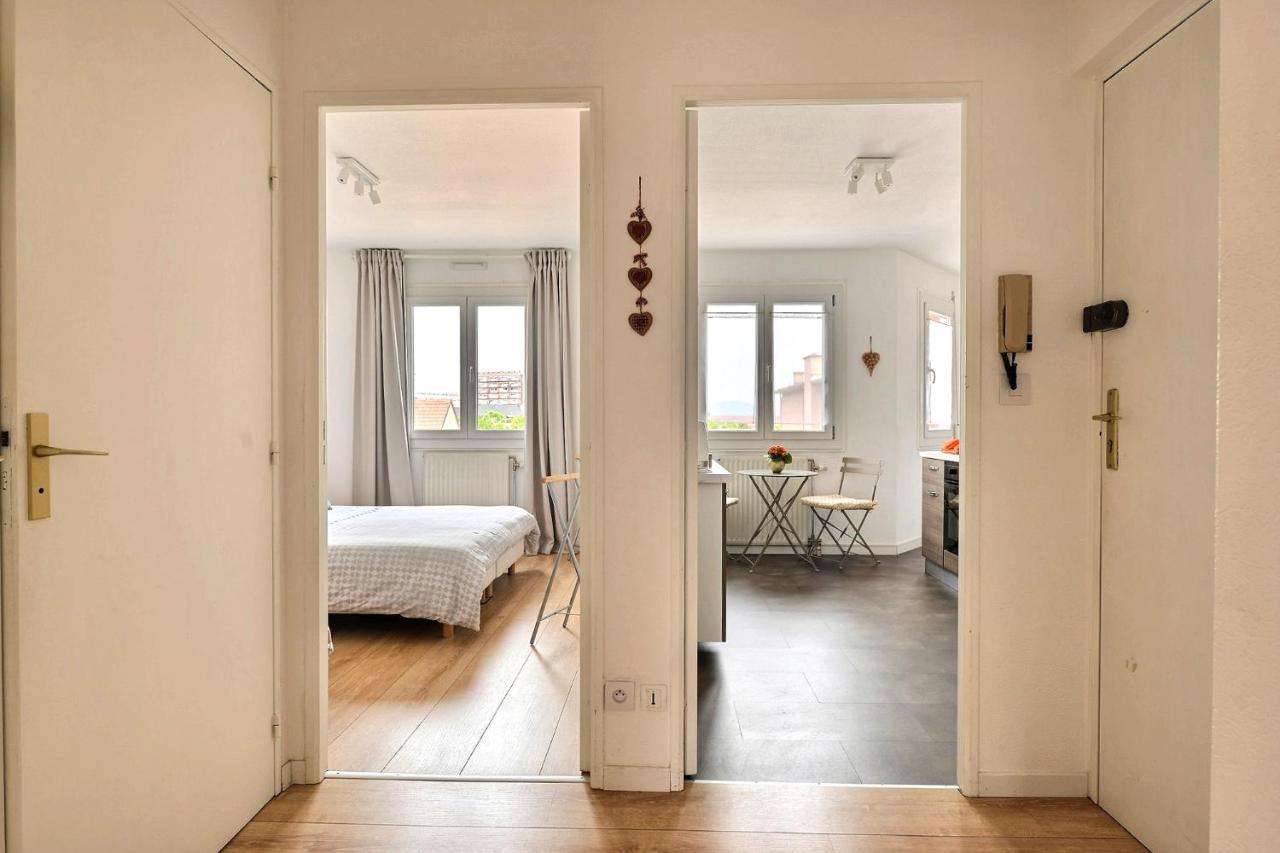 Ferienwohnung Le Petit Nid De Max Et Sophie 1Free Garage Colmar Exterior foto